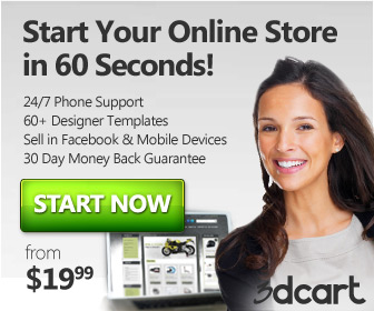 Start your online store in 60 seconds